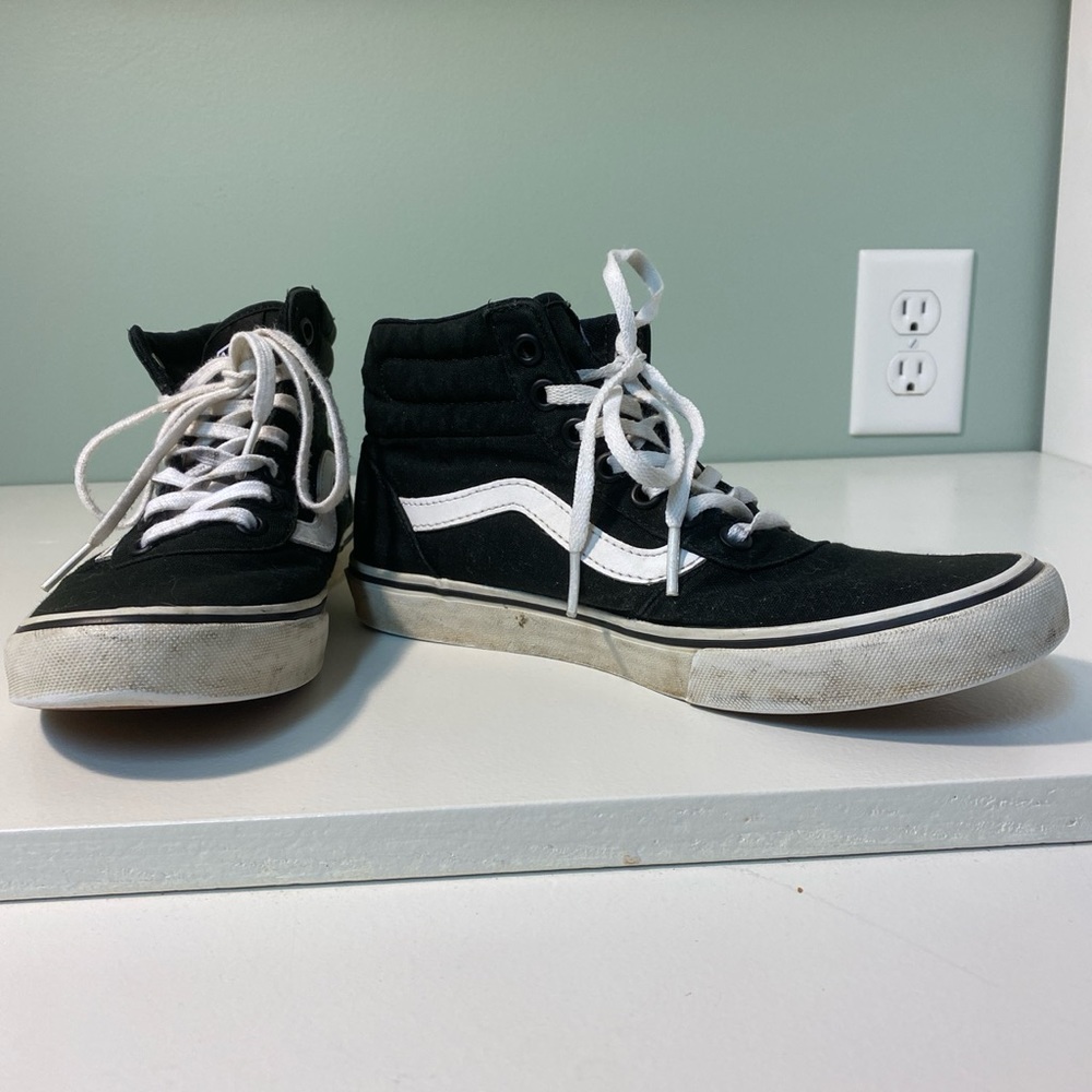 Black High Top Vans